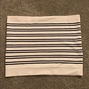 Urban outfitters striped tube top
